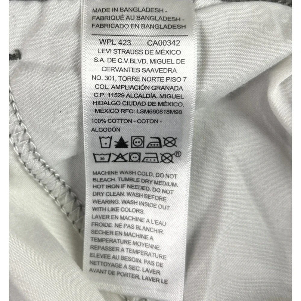 Levis‎ Signature 36 Gray Cargo Shorts Cotton Classic Outdoor Preppy Grunge y2k